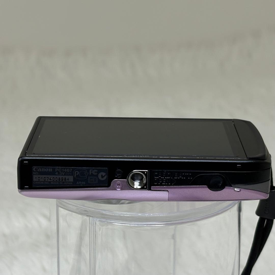 美品　Canon カメラ　IXY 10S PC1467 充電器 コンデジ　動作品