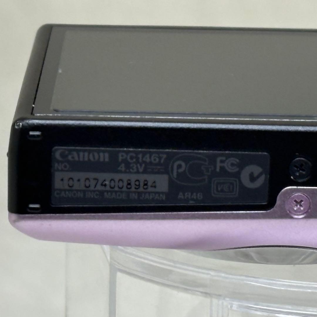 美品　Canon カメラ　IXY 10S PC1467 充電器 コンデジ　動作品