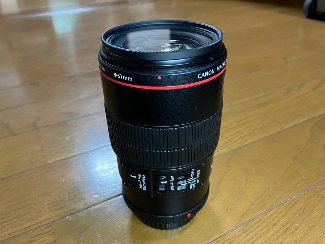 Canon EF 100mm f2.8L マクロ IS USM 美品