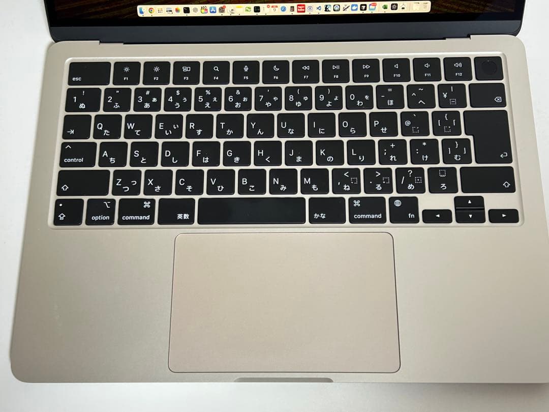 MacBook Air M2 2022 スターライト 8GB 512GB 90%