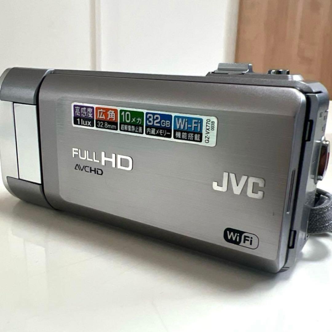 【超軽量】Everio JVC GZ-VX770-S コンパクトビデオカメラ