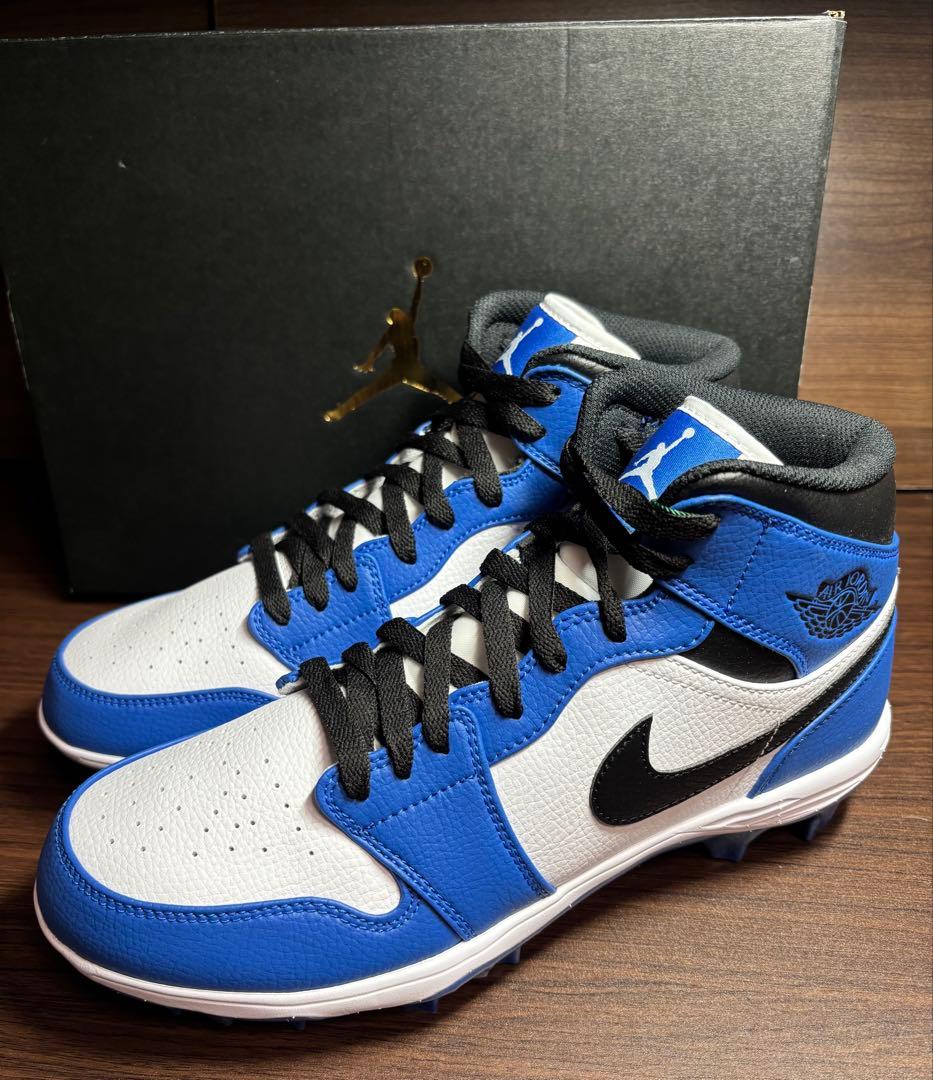 のりを ジョーダン 1 ミッド TD クリート 未使用品size27.0㎝