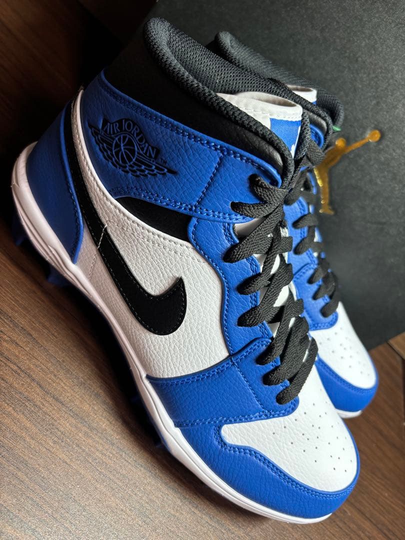 のりを ジョーダン 1 ミッド TD クリート 未使用品size27.0㎝