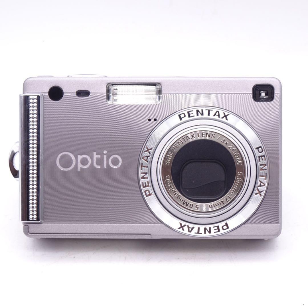 【完動美品】 PENTAX Optio S5i コンパクトデジタルカメラ