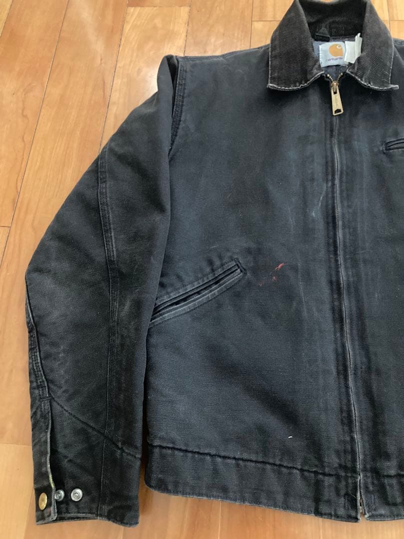 【Carhartt】デトロイトジャケット カーハート 80s USA製 ブラック