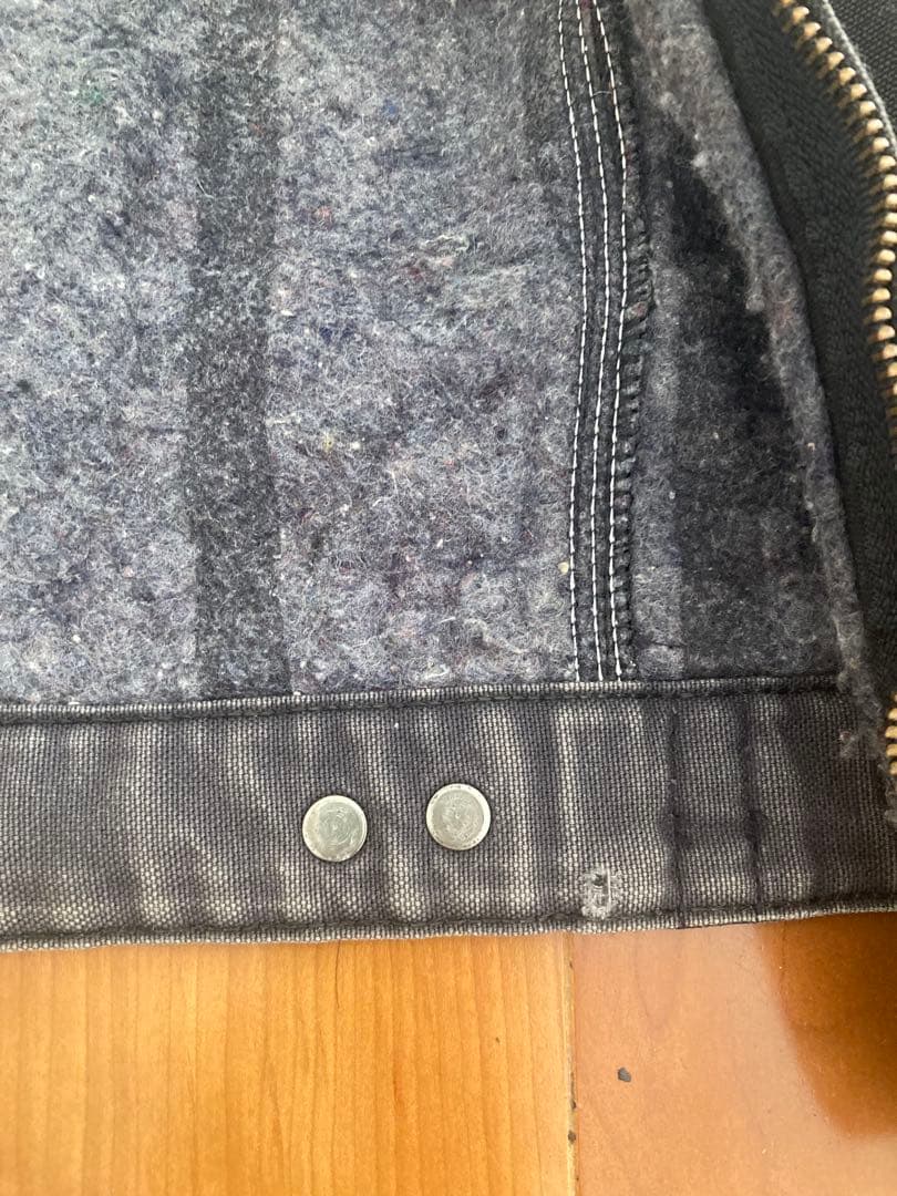 【Carhartt】デトロイトジャケット カーハート 80s USA製 ブラック