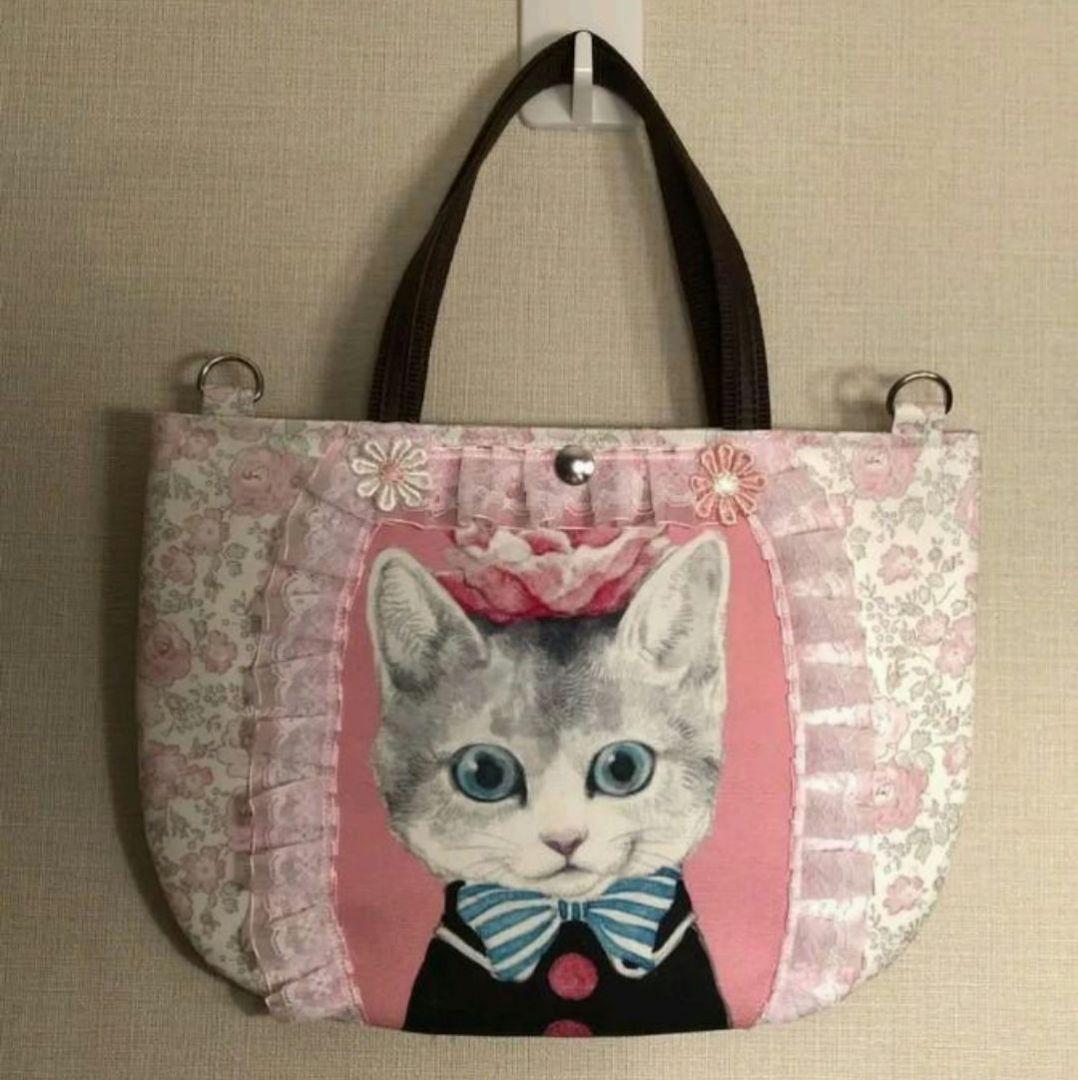 アミモモ☆コヤンイサムチョン☆クムお顔ぷっくりバッグポーチ☆猫バッグ2点