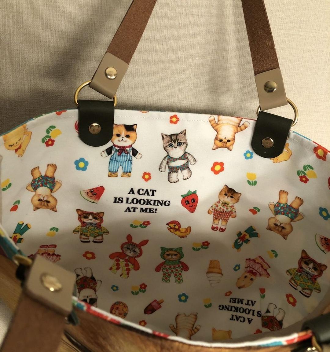 アミモモ☆コヤンイサムチョン☆クムお顔ぷっくりバッグポーチ☆猫バッグ2点