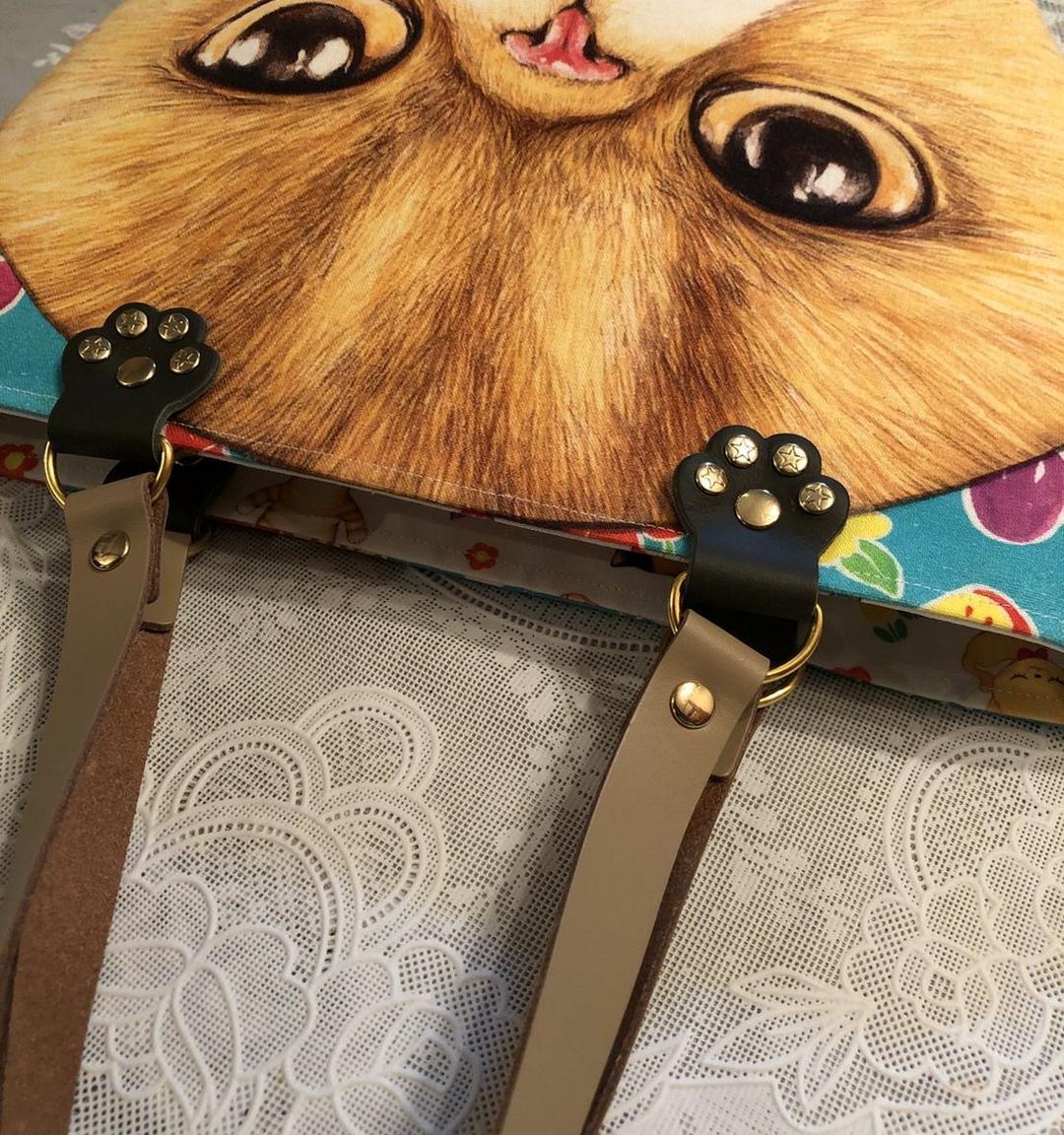 アミモモ☆コヤンイサムチョン☆クムお顔ぷっくりバッグポーチ☆猫バッグ2点