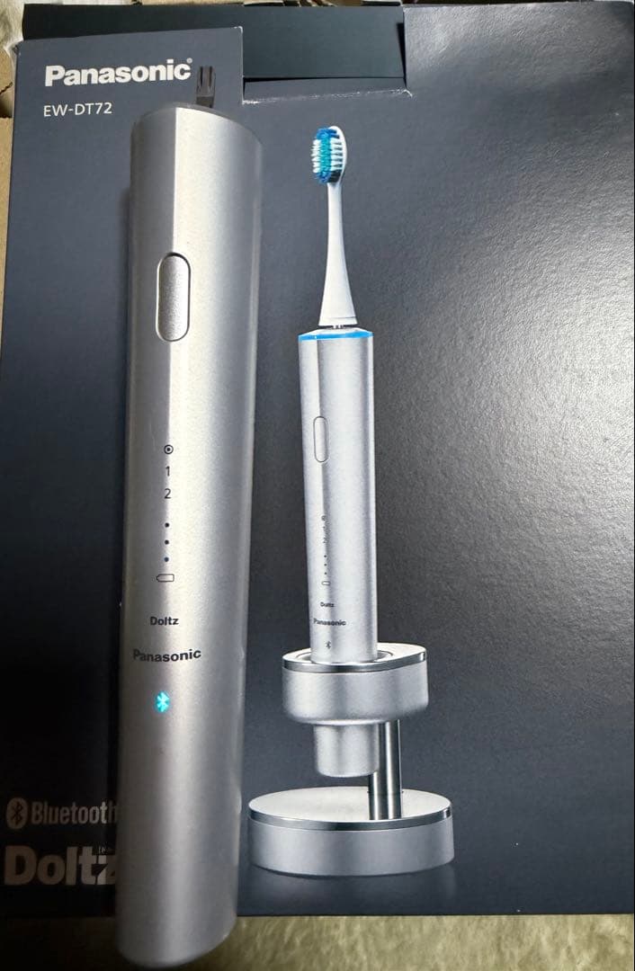 電動歯ブラシ Doltz（ドルツ） シルバー EW-DT72-S おまけ付き