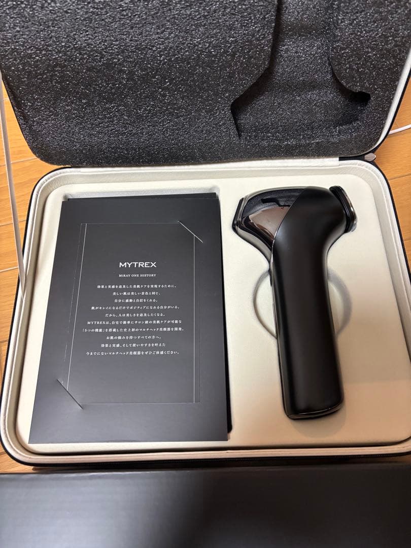 開封のみ【☆未使用☆】　マイトレックス　ミライワン　MiRAY ONE　美顔器