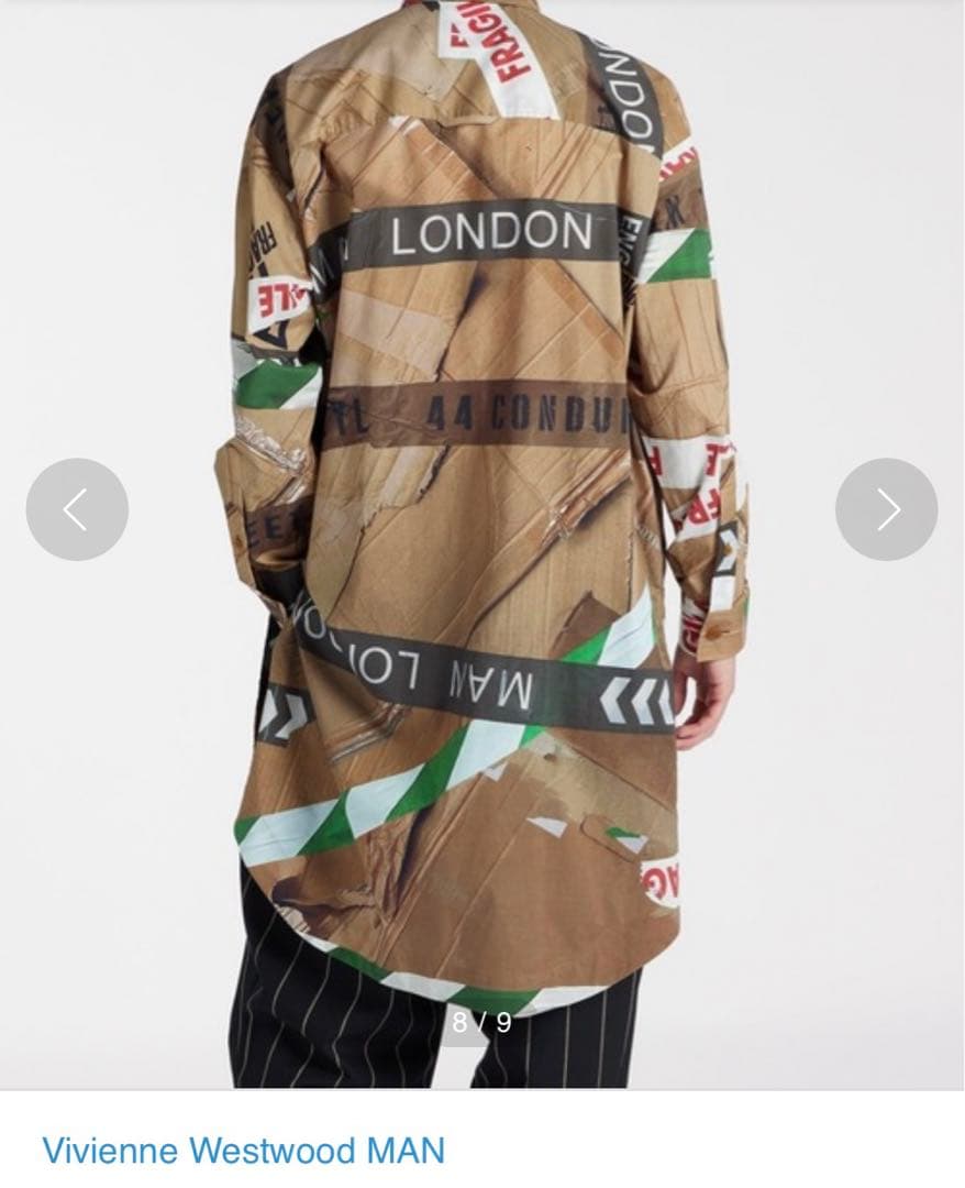 ヴィヴィアンウエストウッド　オーバーサイズ シャツ