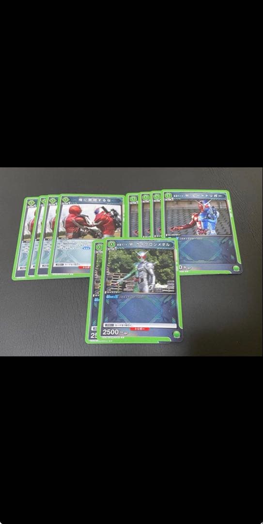 UNION ARENA 仮面ライダー W デッキ＋調整パーツ付き