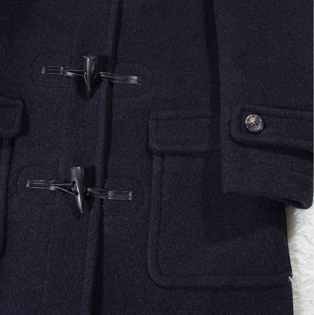 ITALY生地《23区》ヘリテージライン ダッフルコート(32)ヘリンボーン