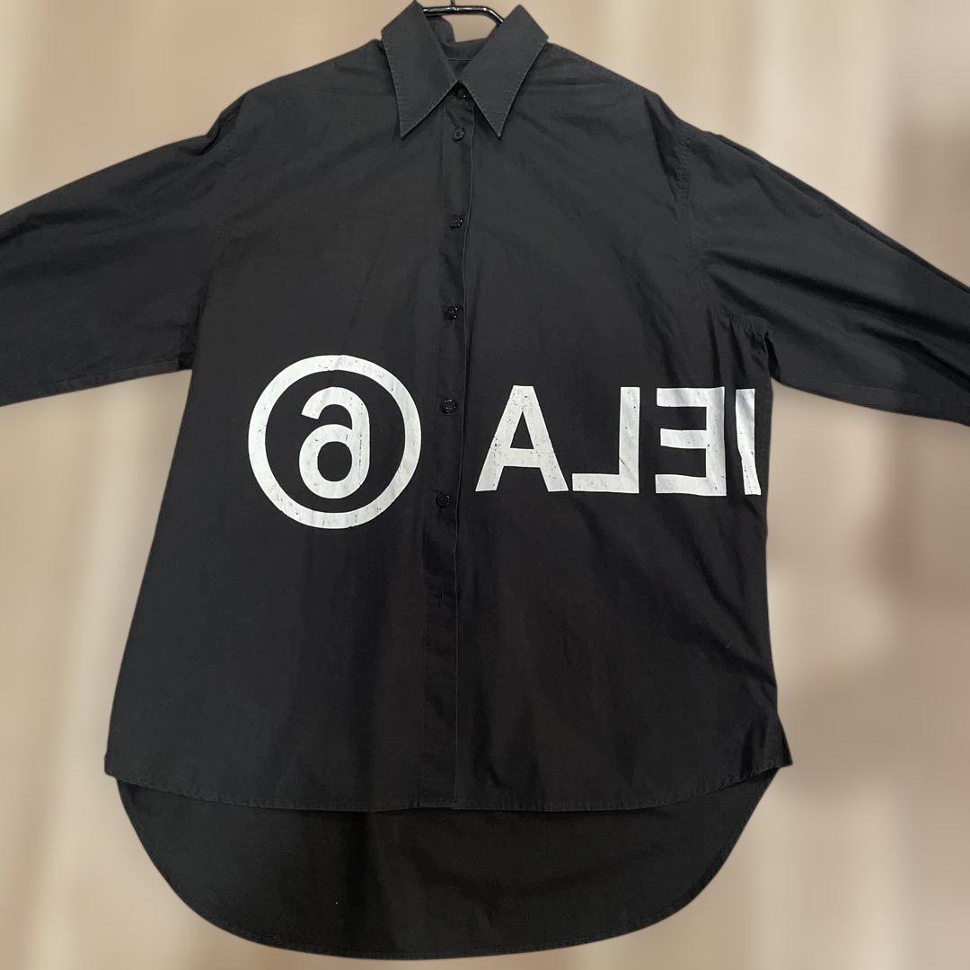 【最終値下げ】MM6 ブラック長袖シャツ