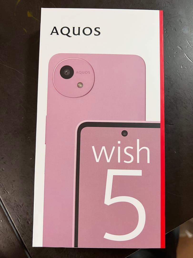 新品未使用　AQUOS wish 5 ピンク 本体