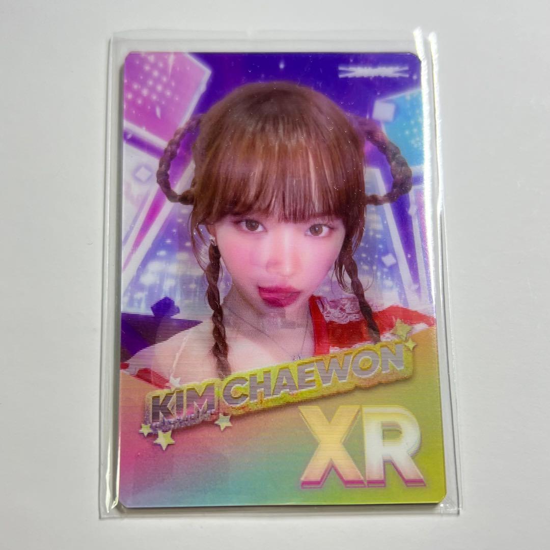 LE SSERAFIM チェウォン XR リズムハイブ トレカ 東京ドーム