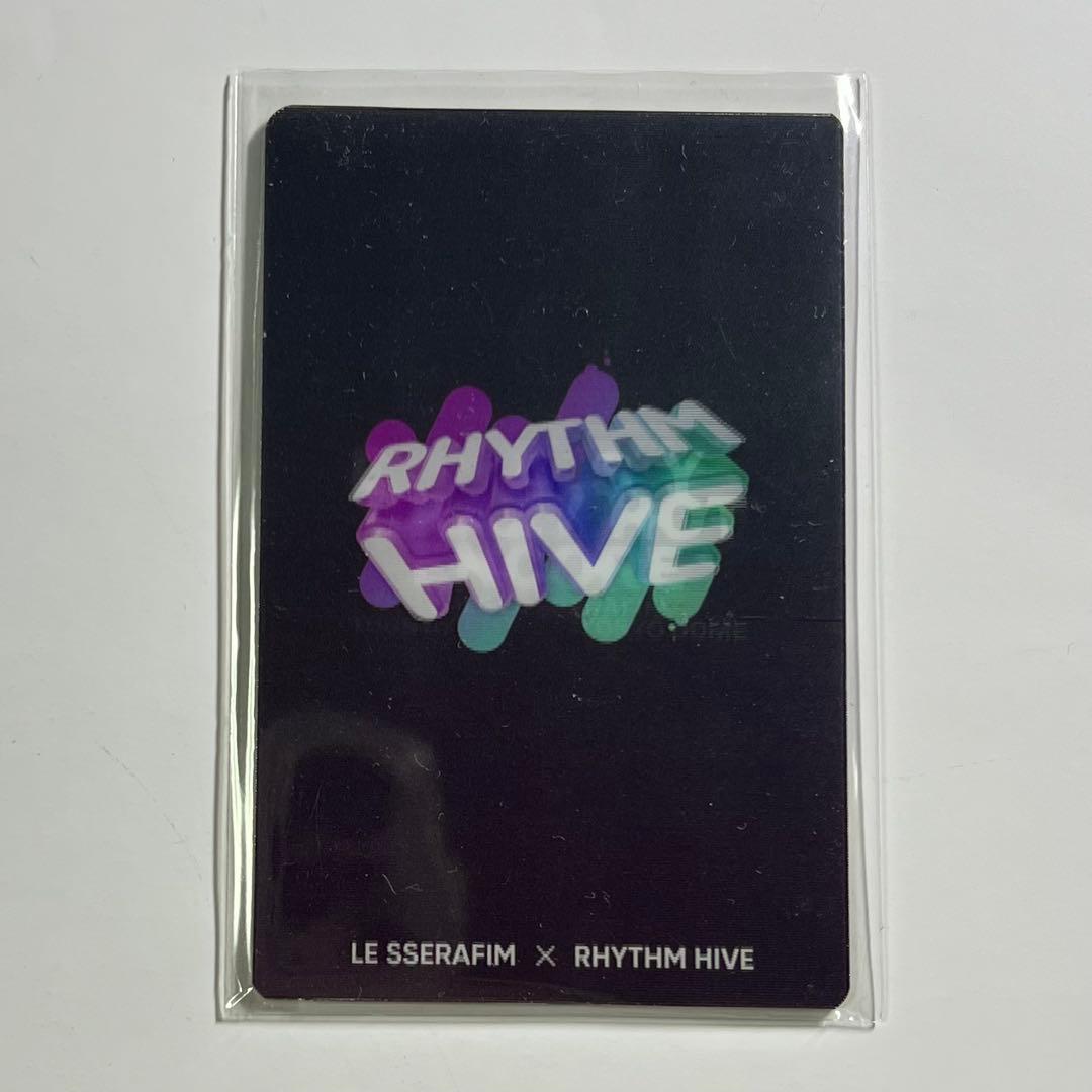 LE SSERAFIM チェウォン XR リズムハイブ トレカ 東京ドーム