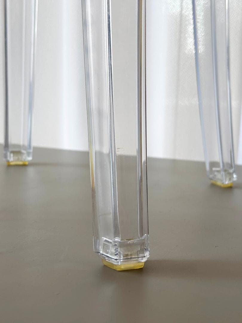 【AO】Kartell カルテル チャールズゴースト ロー スツール イス