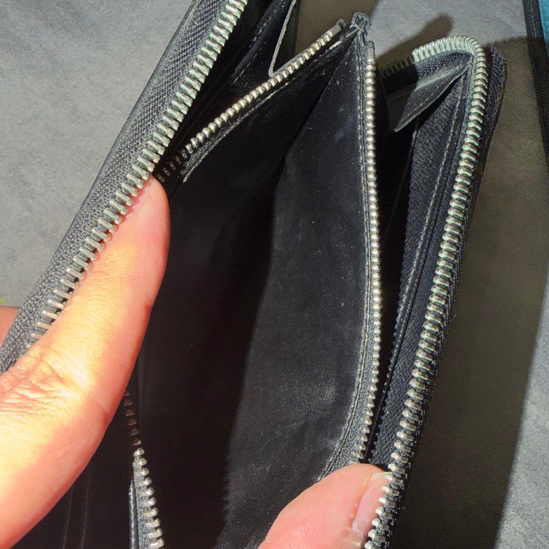 ルイヴィトン　エピ　ノワール　ジッピーウォレット　長財布 ジャンク