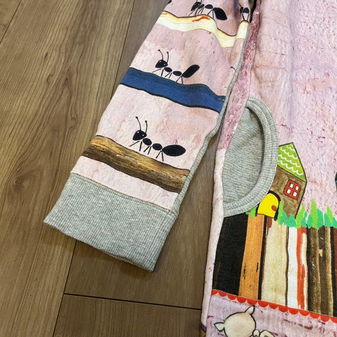 OLLEBOREBLA アルベロベロ　綿コート　ぶたさんとアリさん