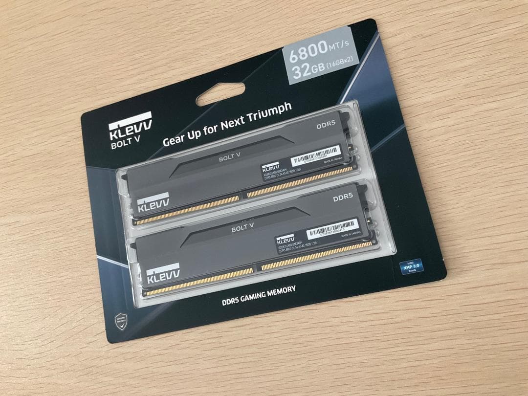 メモリー KLEVV KD5AGUA80-68A340H DDR5-6800 32GB