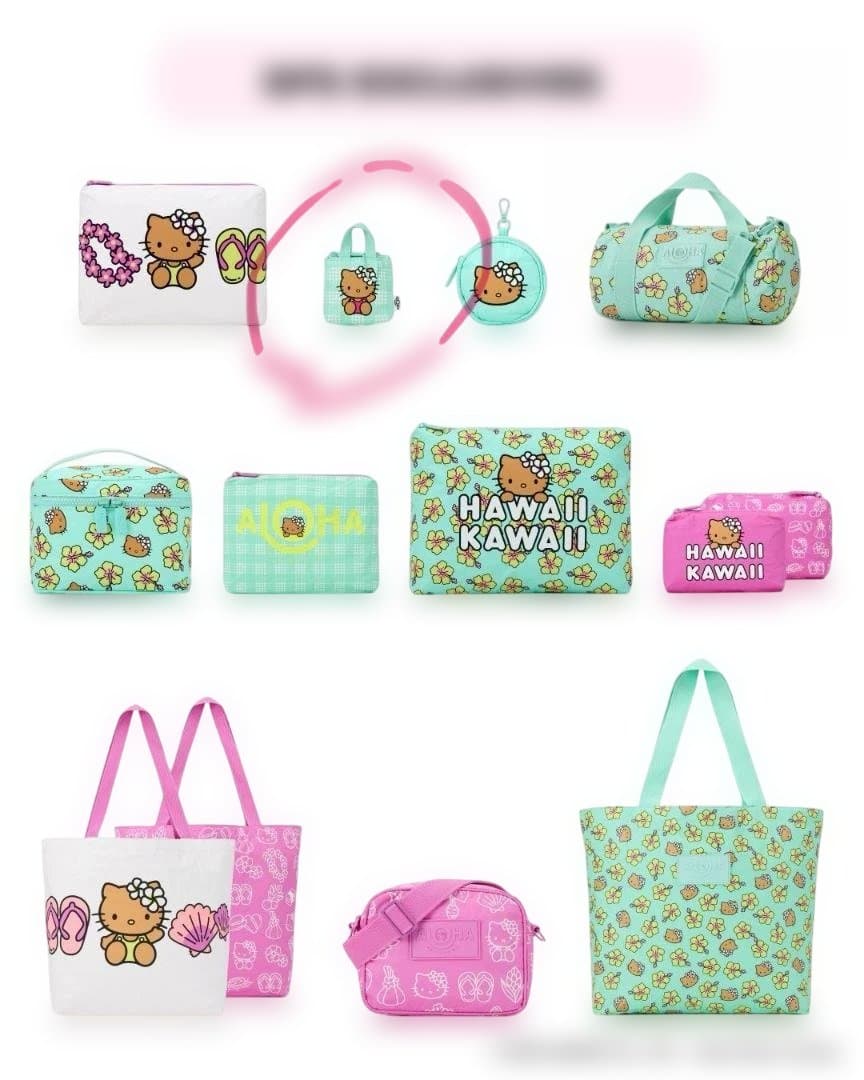 【ハワイ限定・日焼けキティ】アロハコレクション× ハローキティ （パラカミニ）