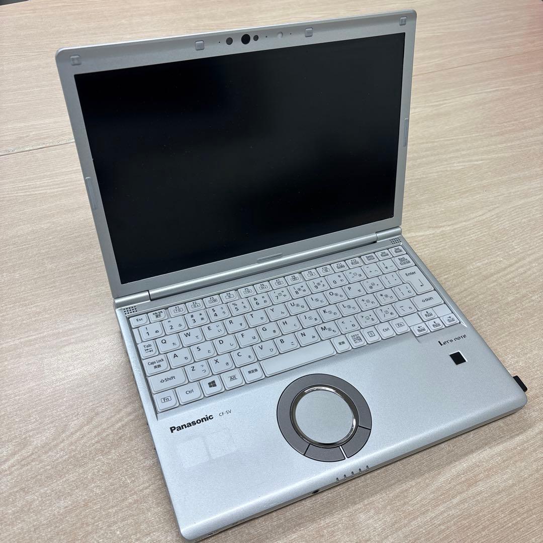 【良品】Panasonic Let's note シルバー ノートPC