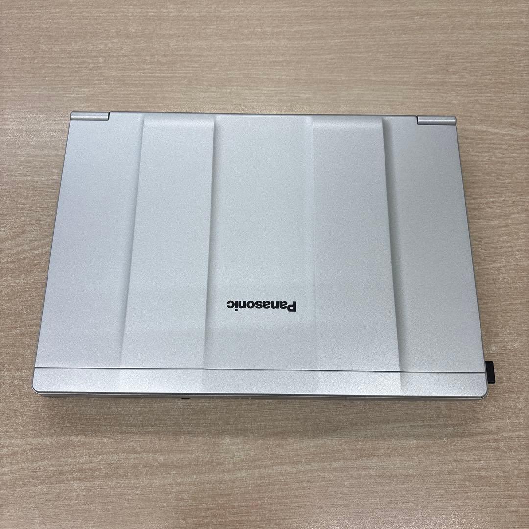 【良品】Panasonic Let's note シルバー ノートPC
