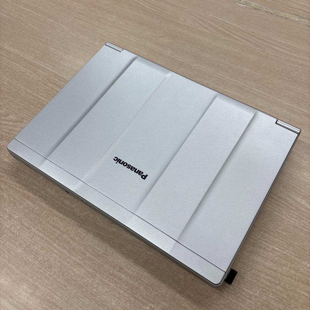 【良品】Panasonic Let's note シルバー ノートPC