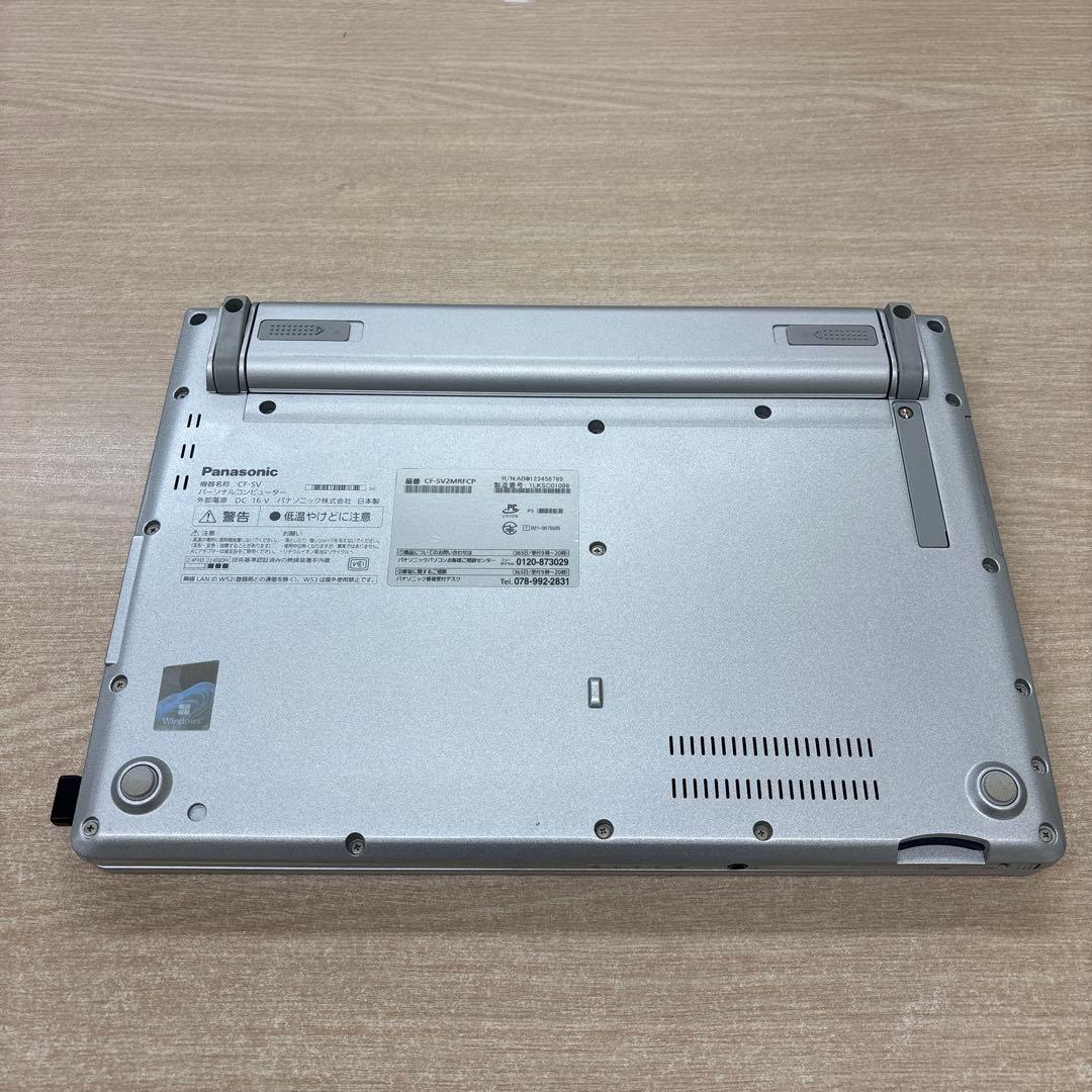 【良品】Panasonic Let's note シルバー ノートPC