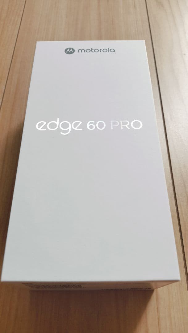 【新品未開封】Motorola edge 60 PRO カルサイトホワイト