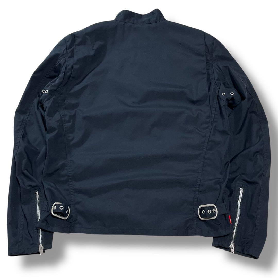 希少 SCHOTT × VICTIM ライダース コットン ブラック M 38