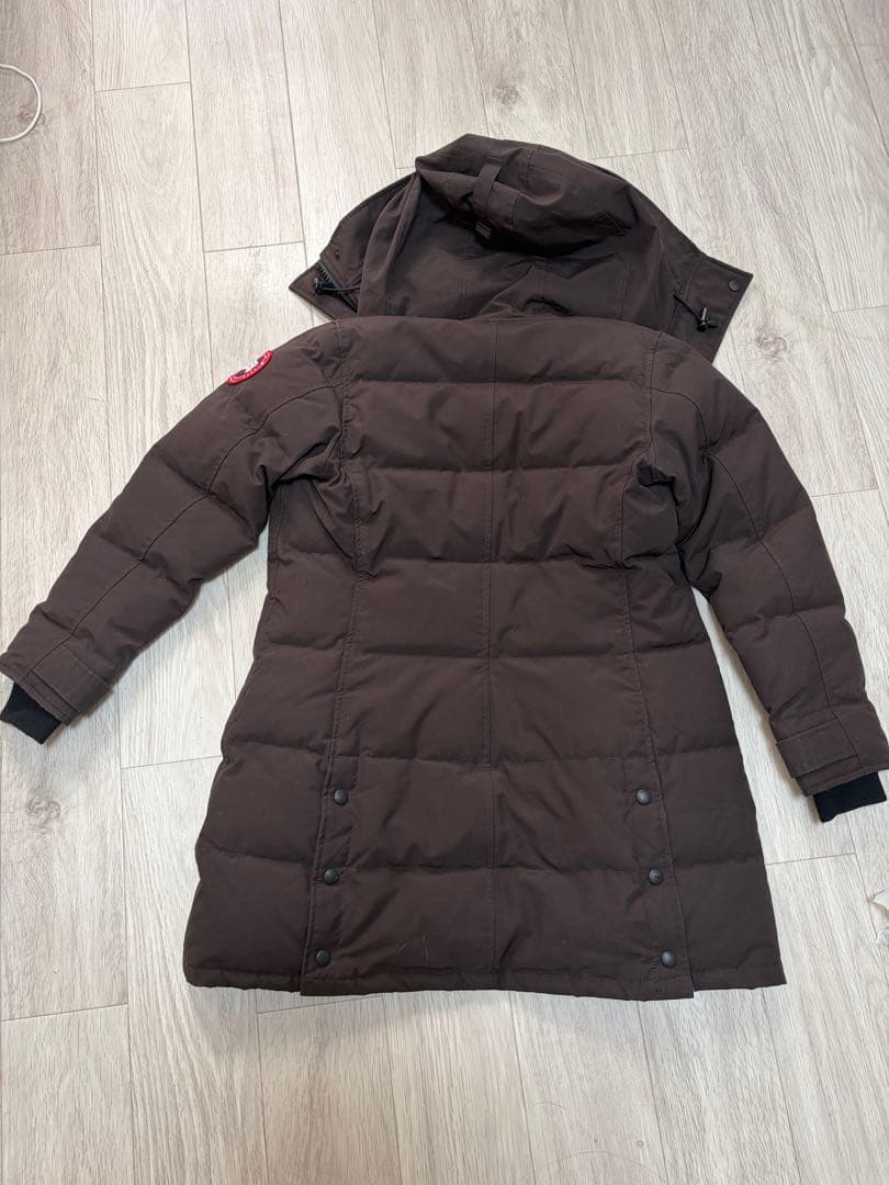 正規品 カナダグース マッケンジー FUSION S ダークブラウン　美品