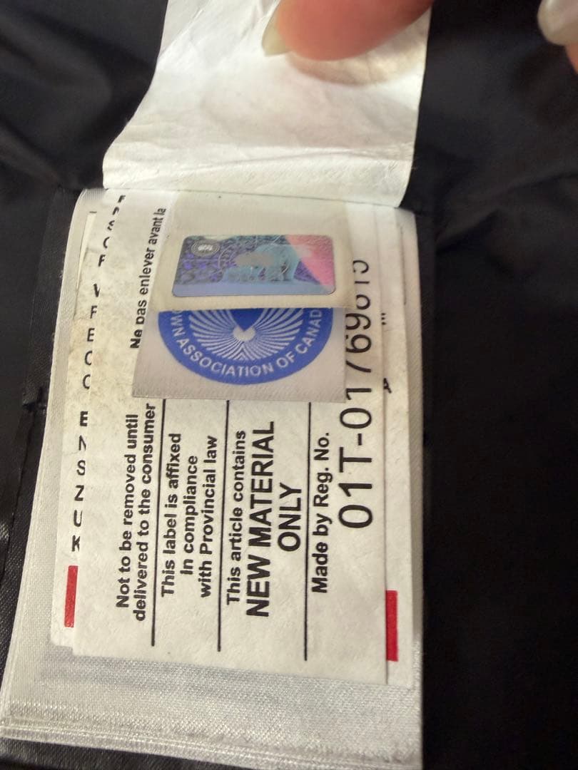 正規品 カナダグース マッケンジー FUSION S ダークブラウン　美品