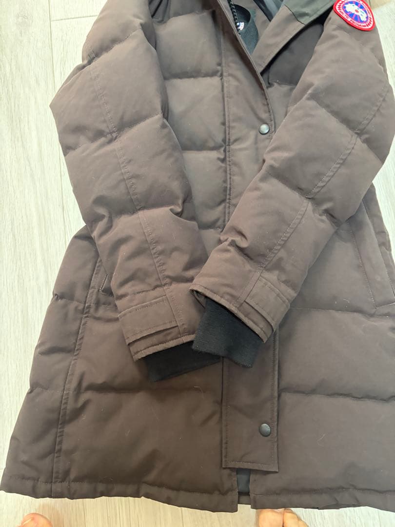 正規品 カナダグース マッケンジー FUSION S ダークブラウン　美品