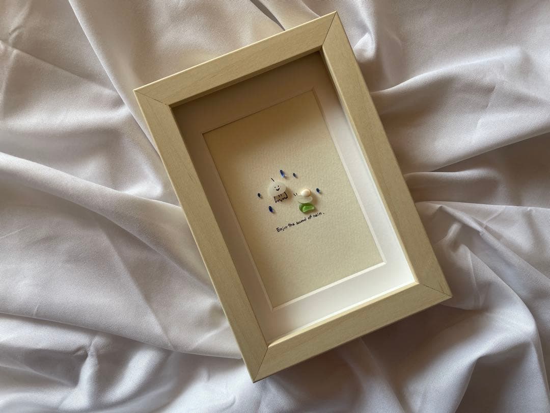 シーグラスアート　12か月カレンダー　　　　S-206