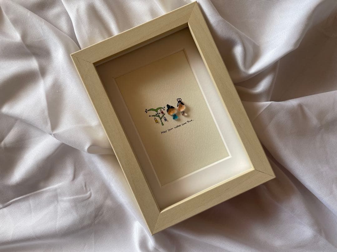 シーグラスアート　12か月カレンダー　　　　S-206