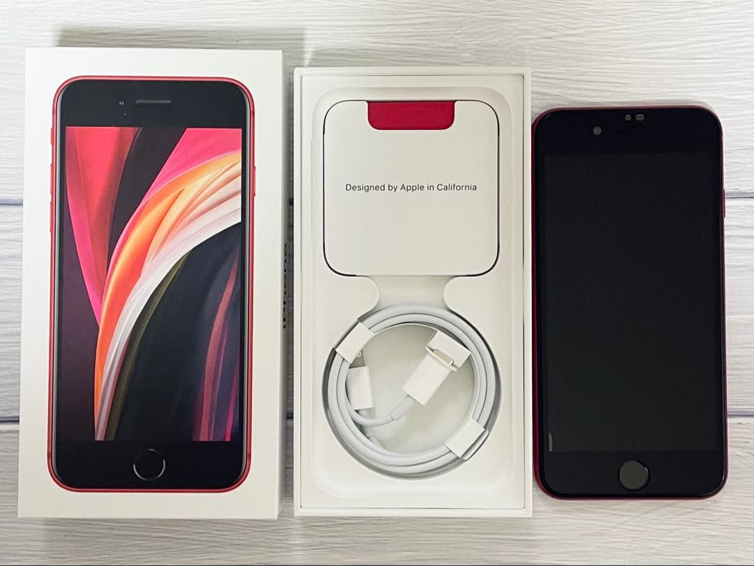 【ジャンク品】iPhone SE (第2世代) プロダクトレッド 本体