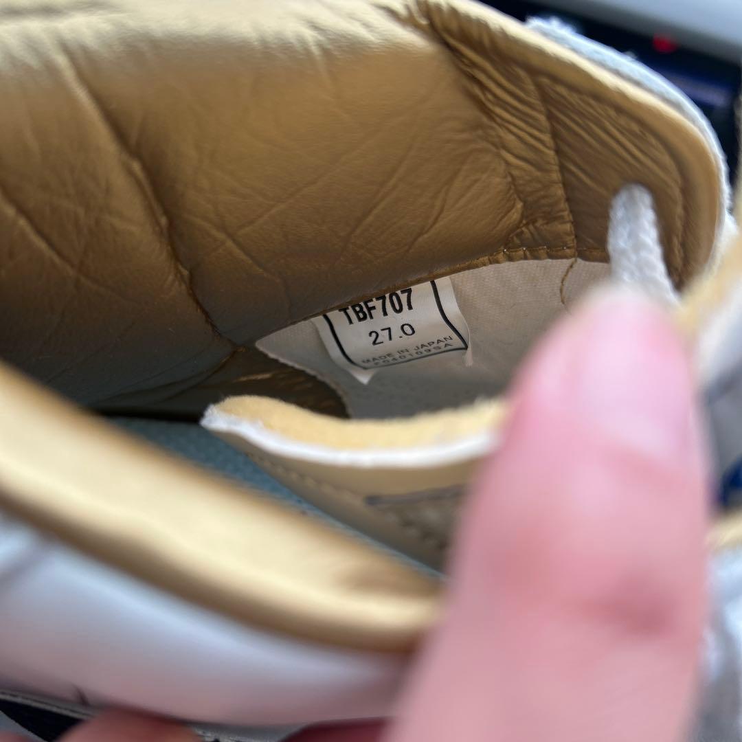 最終価格　ASICS JAPAN L FABRE TBF707 27センチ