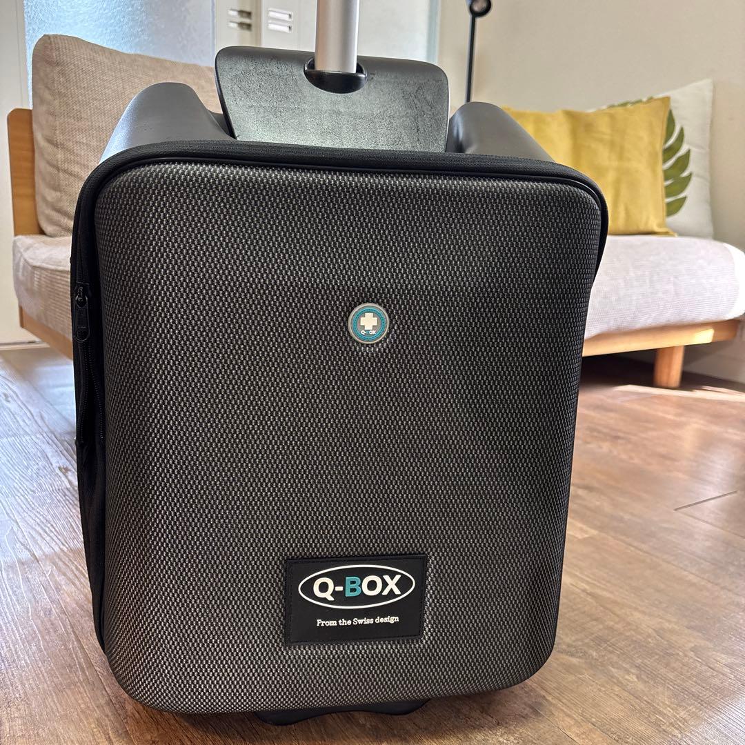 Q-BOX キャリーカート ブラック