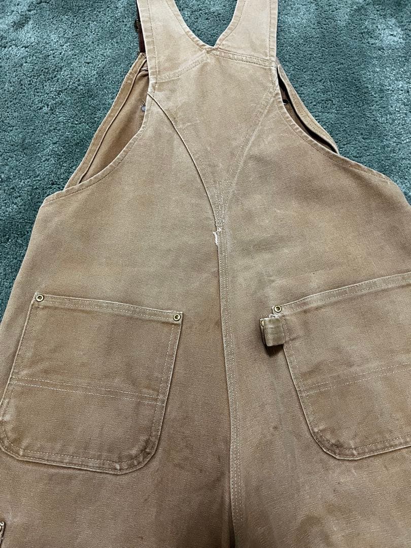 [USA製]Carhartt オーバーオール 実寸34×30