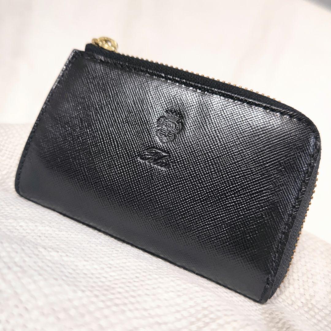 フェリージFelisiサフィアーノレザーキーケース黒ブラック【965/1】