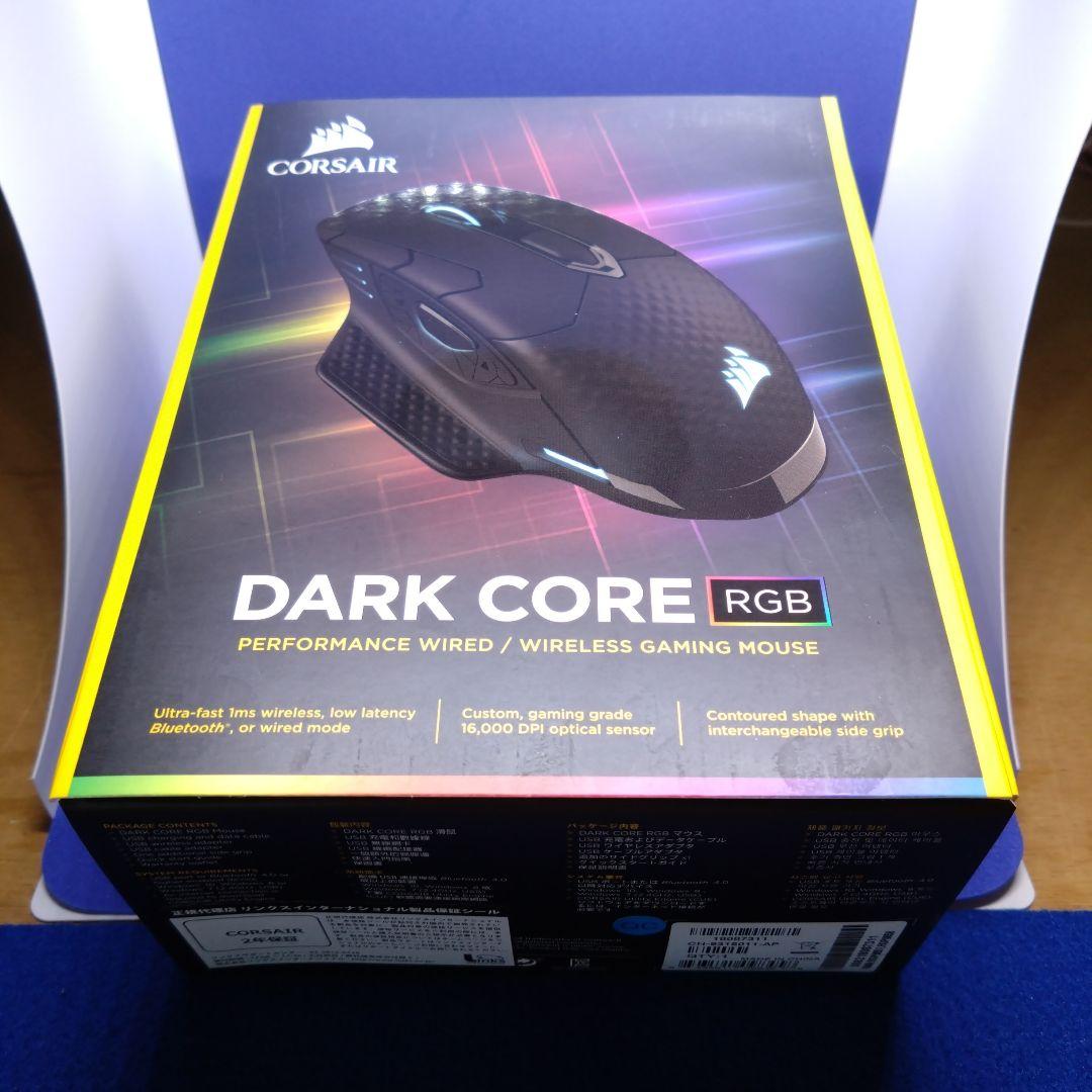 ⭐️ CORSAIR DARK CORE RGB ゲーミングマウス