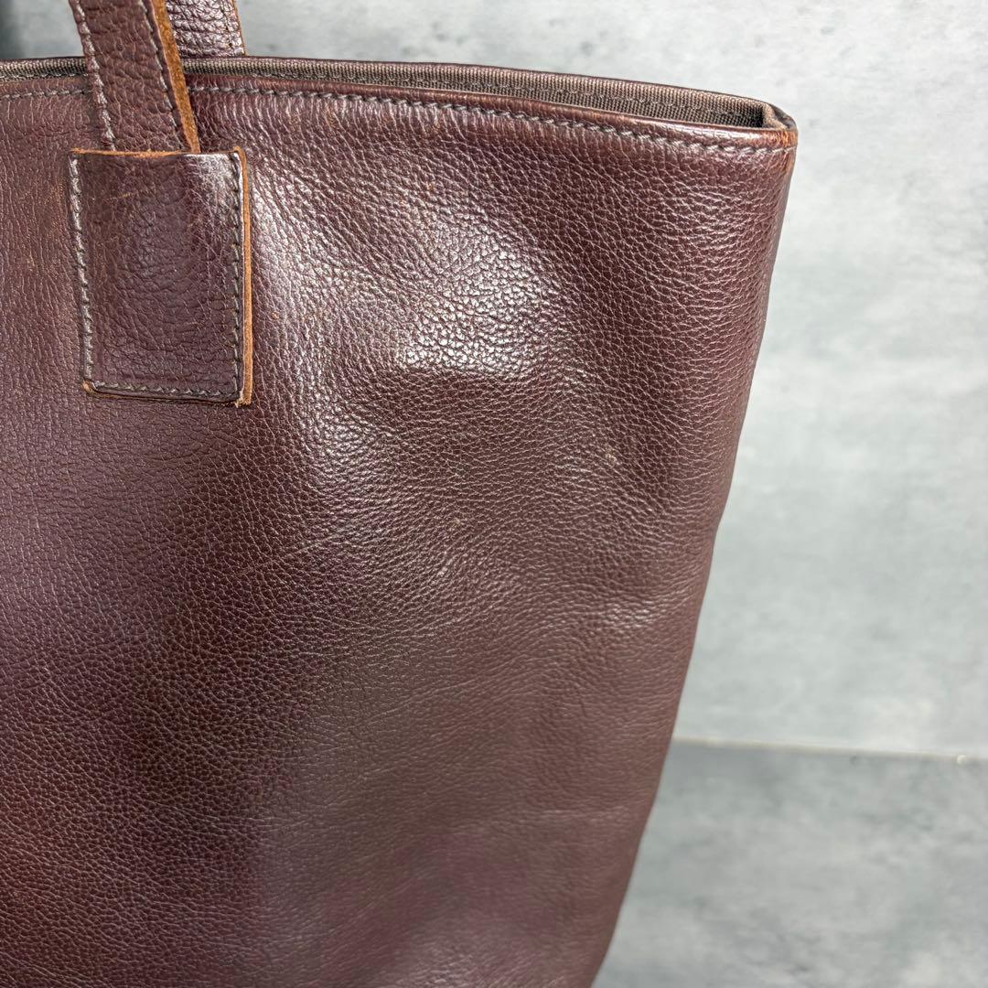 【美品】ILBISONTE イルビゾンテ 本革 トートバッグ ビジネス 肩掛け