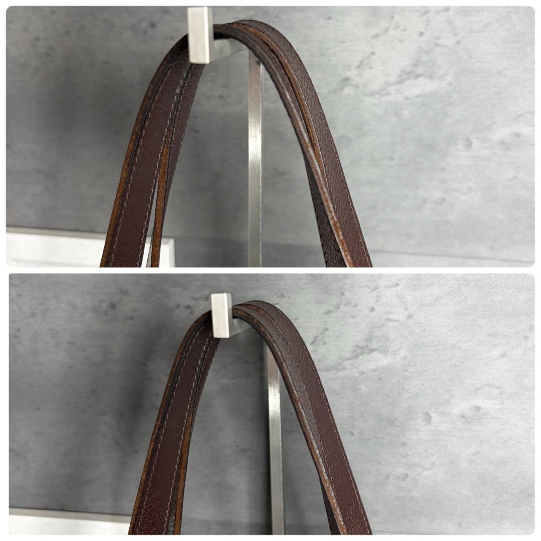 【美品】ILBISONTE イルビゾンテ 本革 トートバッグ ビジネス 肩掛け