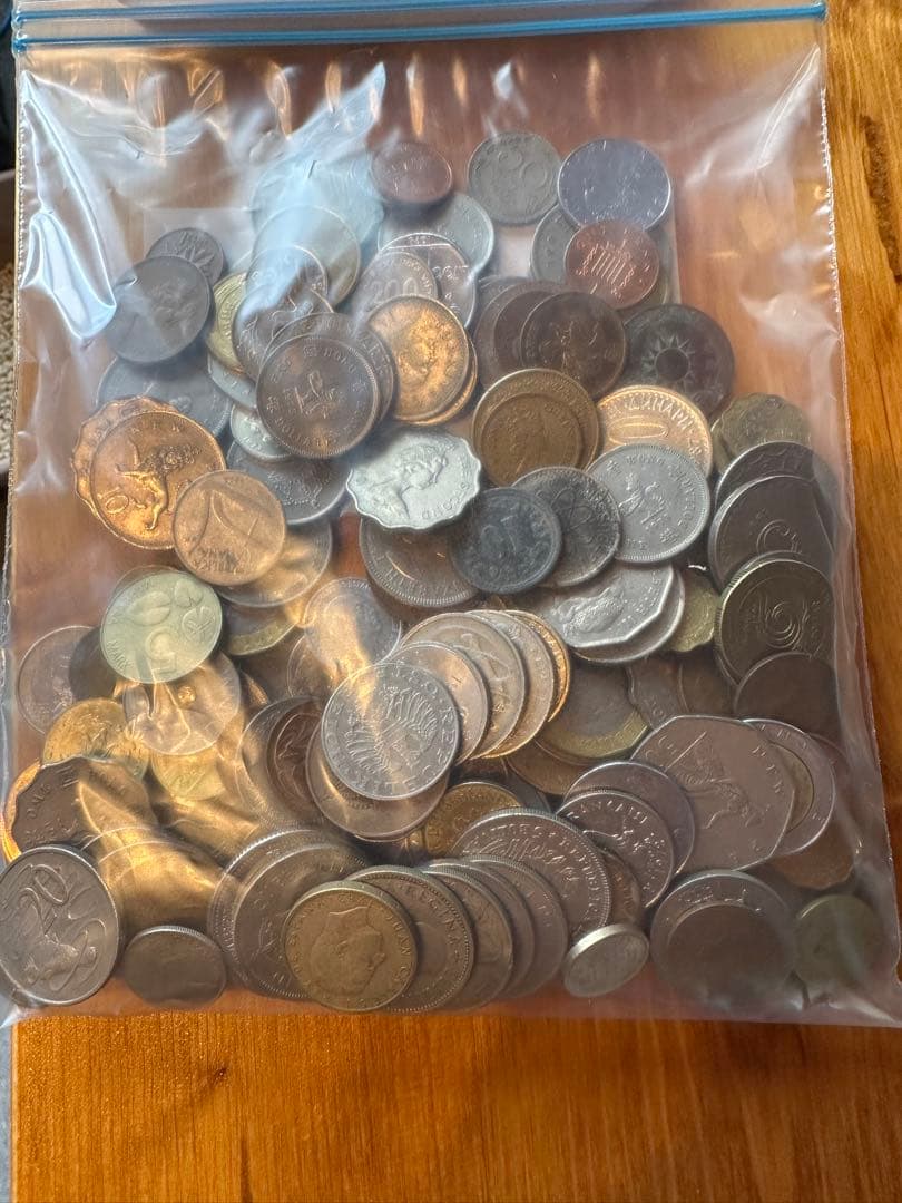 海外硬貨　古銭　5kg おまとめ