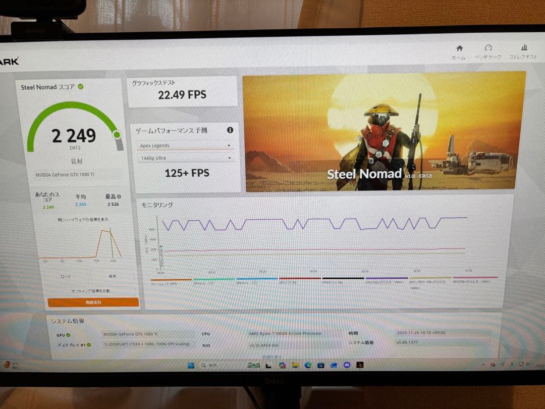 ASUS 1080ti (動作確認済)