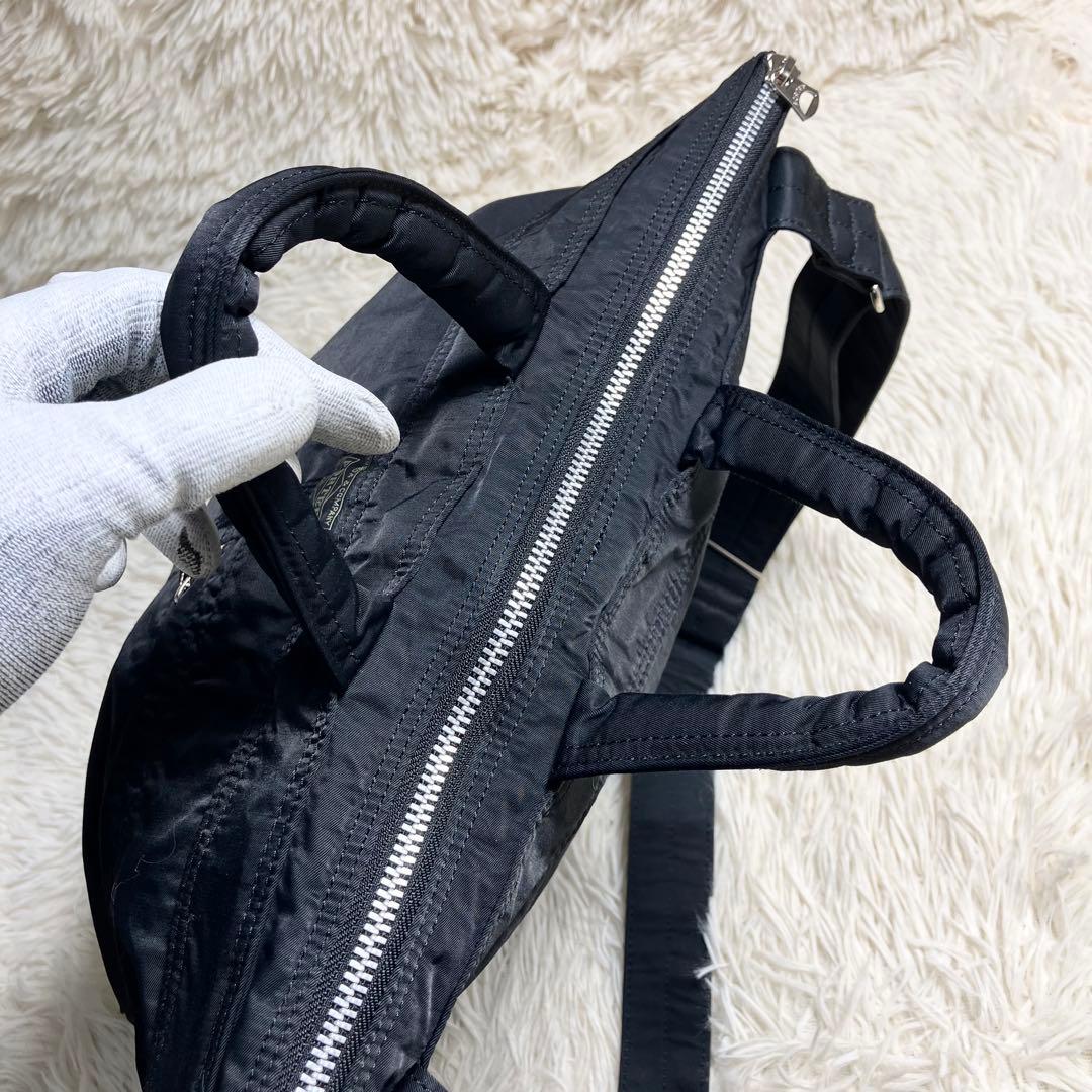 【極美品】 ポーター マイル 2WAYヘルメットバッグ 754-15113