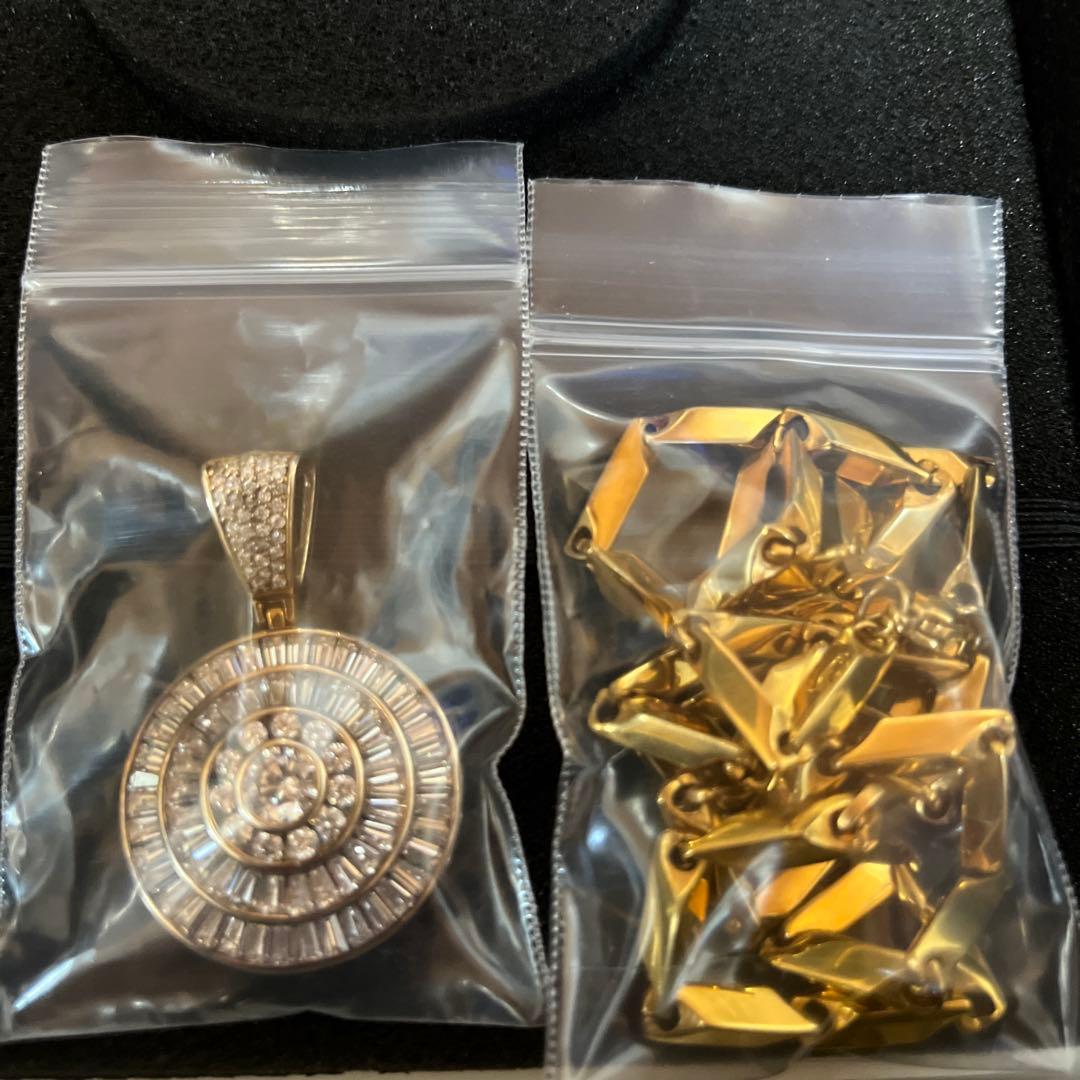 ピンプコード　ネックレス　bboy ウェッサイ　00s